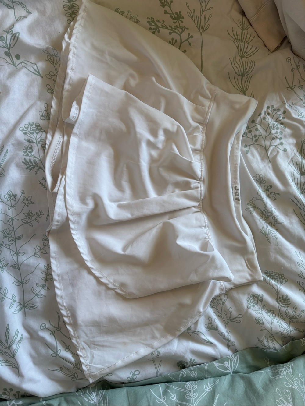 JoyLab White Athletic Skort with Built-In Shorts